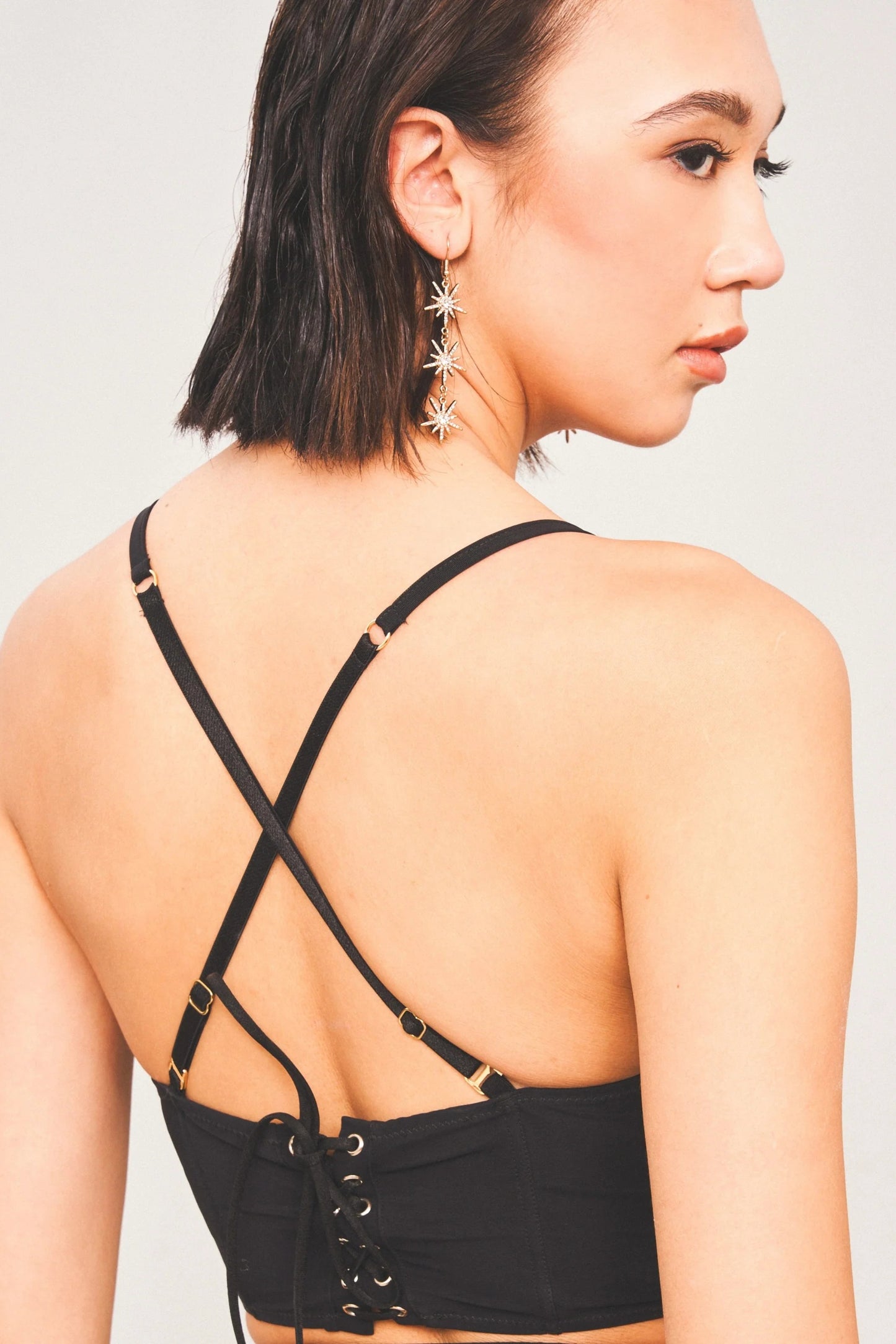 Straps Bustier Top