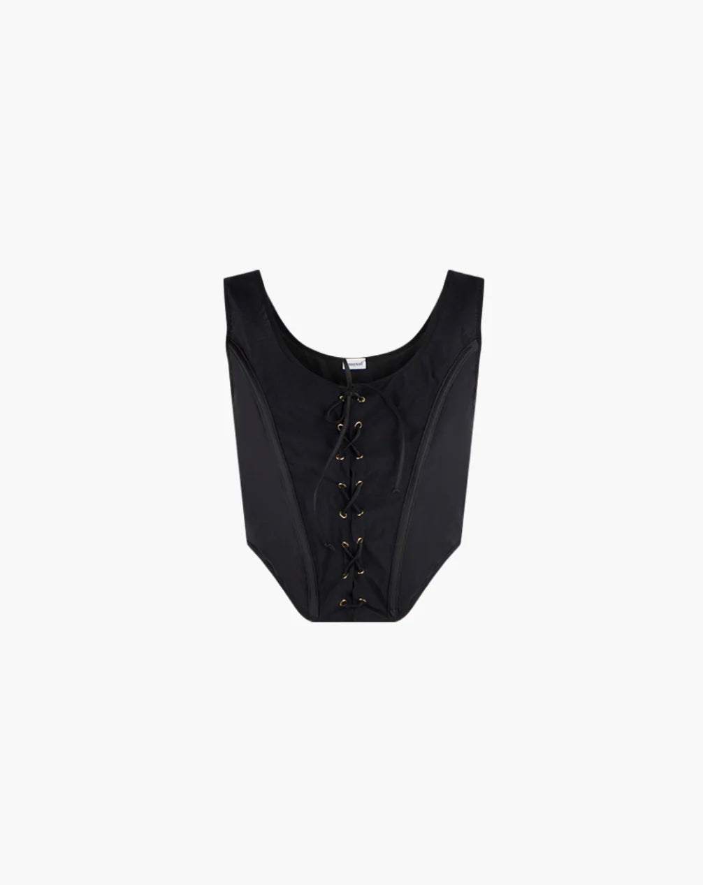 Corsé con cordones