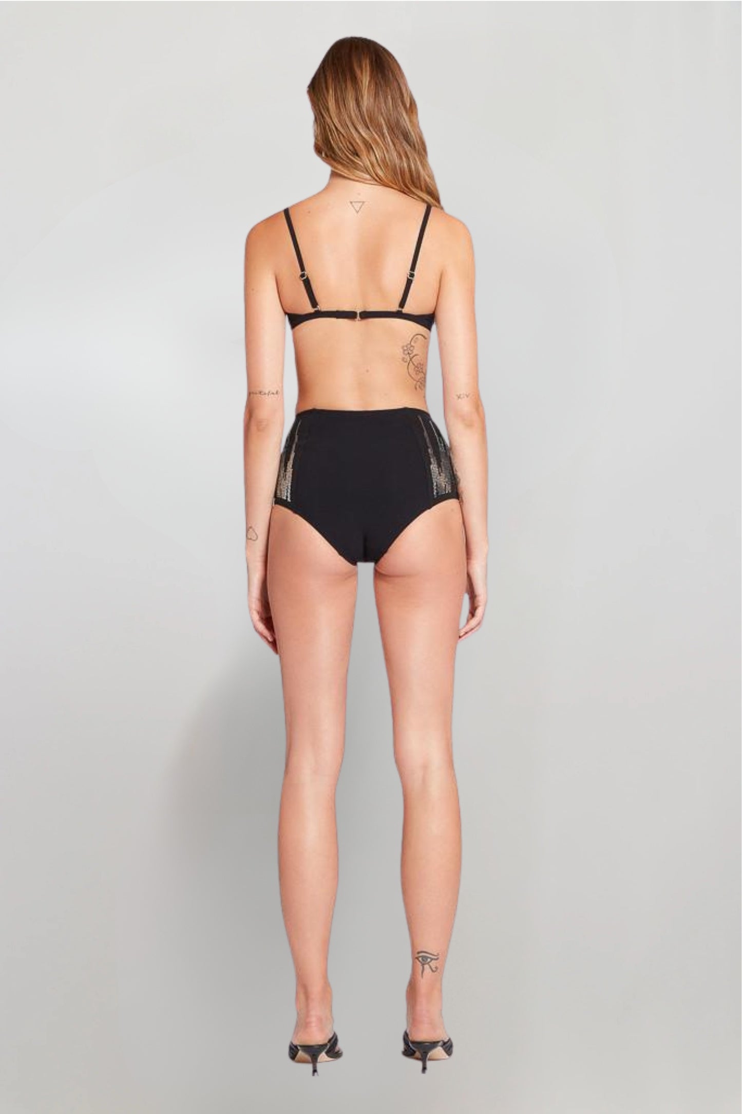 Sequin Bra and Brief Set