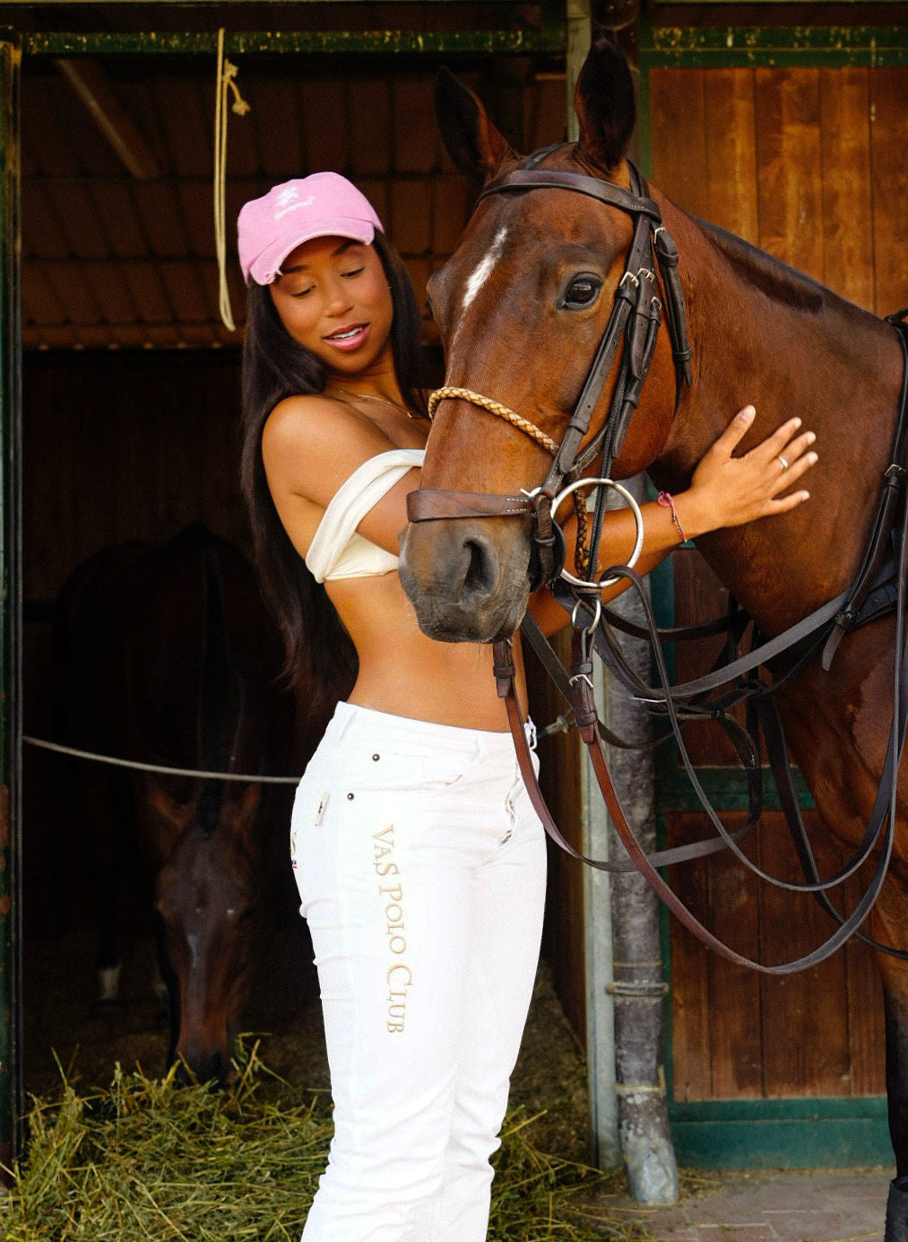 Polo cap - pink