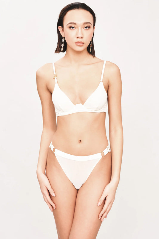 The Femynal Triangle Slip White