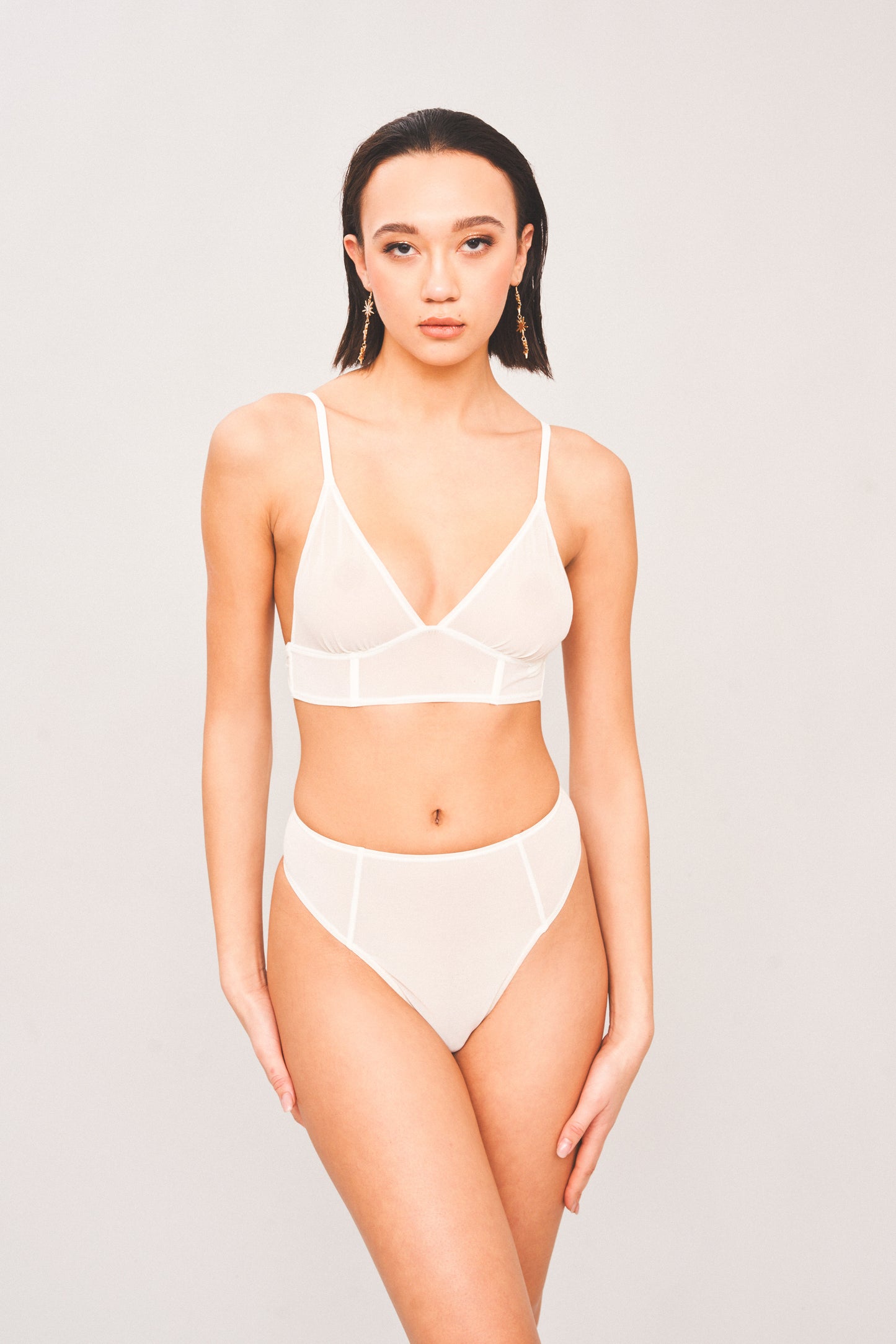 LINGERIE VEIL ALLURE  BRALETTE SET