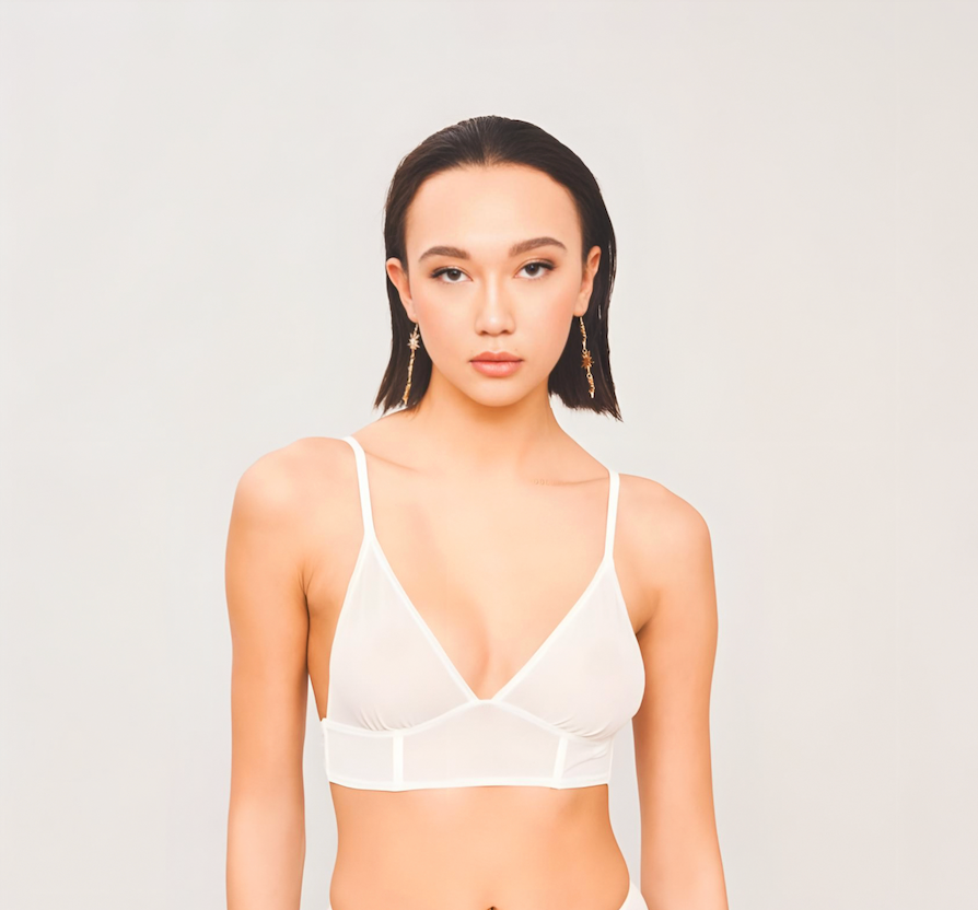 The Julia Bra White