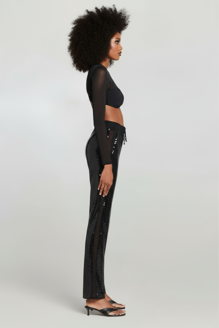Sequin Trousers