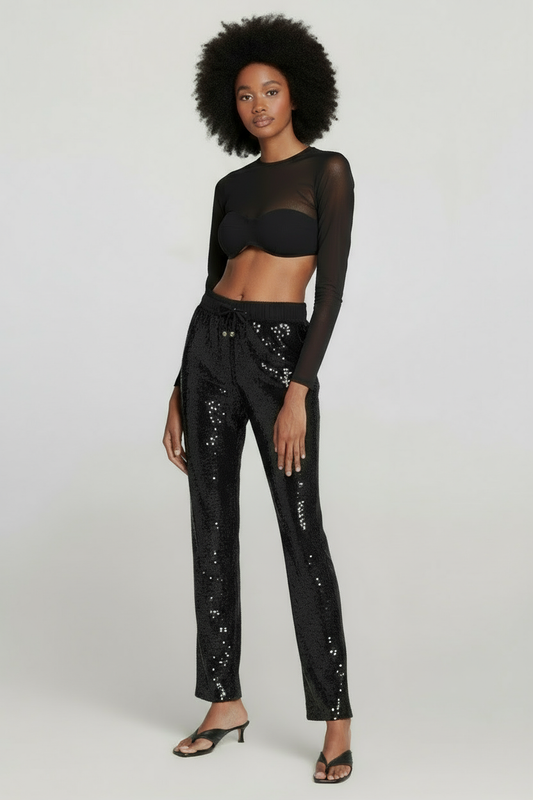 Sequin Trousers
